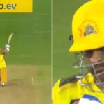 Dhoni Six Today: MS Dhoni Rewinds Clock by Hitting Six off Josh Little at Narendra Modi Stadium