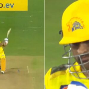 Dhoni Six Today: MS Dhoni Rewinds Clock by Hitting Six off Josh Little at Narendra Modi Stadium