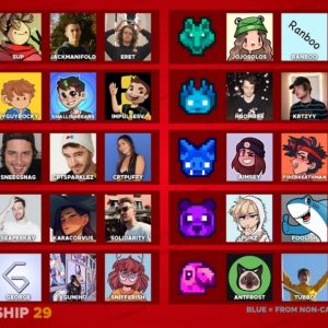 Minecraft Championship (MCC) 29: All of the Competing Teams in The Competition and The Names!