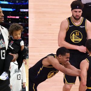 “It’s Three of Them Now?!”: Paul George Expressed His Amazement As Jordan Poole Joined Stephen Curry and Klay Thompson on ‘Splash Boat’
