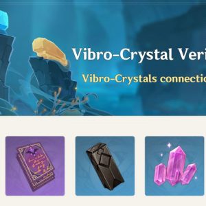 Genshin Impact Vibro-Crystal Verification Event