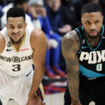 CJ McCollum Smirks While Talking About Damian Lillard And Former Team Trailblazers