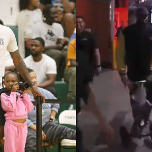 WATCH: LeBron James Rolls Around in ‘Zhuri’s Scooter’ As Locker Room Footage Hilariously Reveals