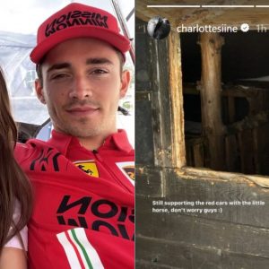 Charles Leclerc Ex-girlfriend Charlotte Siine Clarifies Her Loyalty to Ferrari After Cryptic Message