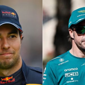 Sergio Perez Joins Helmut Marko in Accusing Fernando Alonso and Aston Martin of Copying Red Bull’s Car