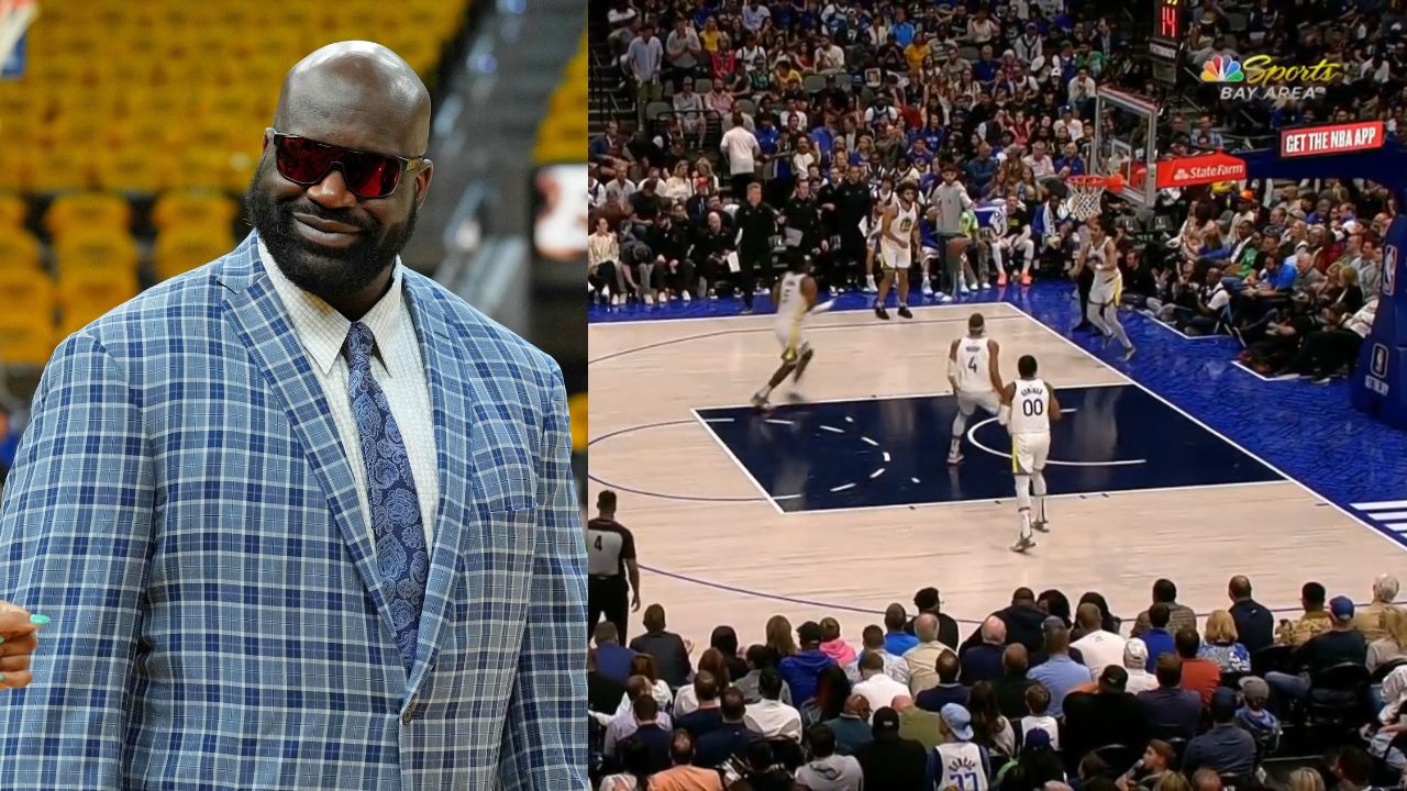 “Another Shaqtin’ a Fool Entry!”: Shaquille O’Neal Enjoys Mavericks’ Defensive Breakdown Against Warriors in Crucial Contest
