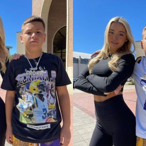 “Baby Gronk” Has a Fangirl in Star Gymnast Livvy Dunne Who Desperately Wants to Recruit Him for LSU