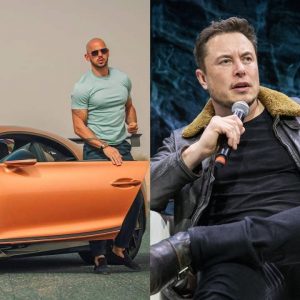 Andrew Tate Bugatti Elon Musk