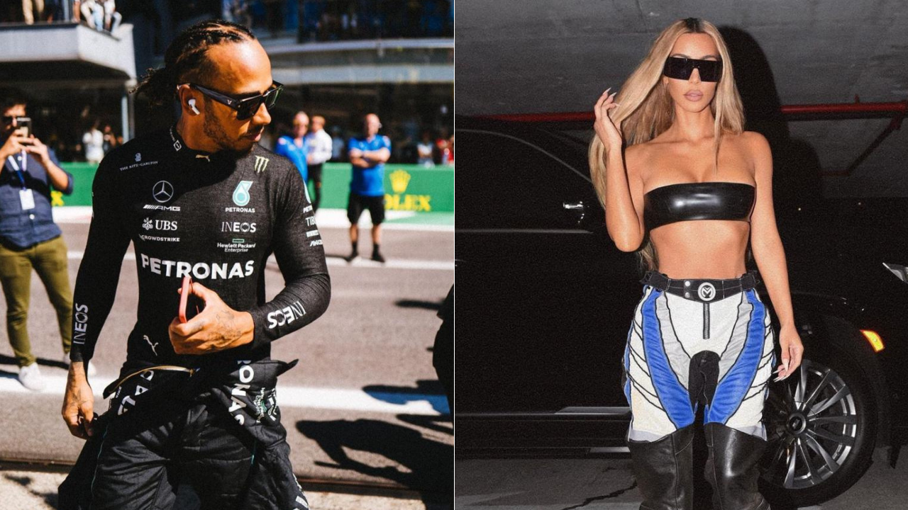 Kim Kardashian Revs Up to Make Motorsport Debut With F1 Royalty Lewis Hamilton