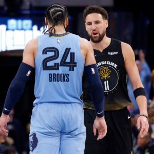 Whilst Butting Heads With Klay Thompson, Dillon Brooks Clarified His '$35,000 Shove' On The Cameraman
