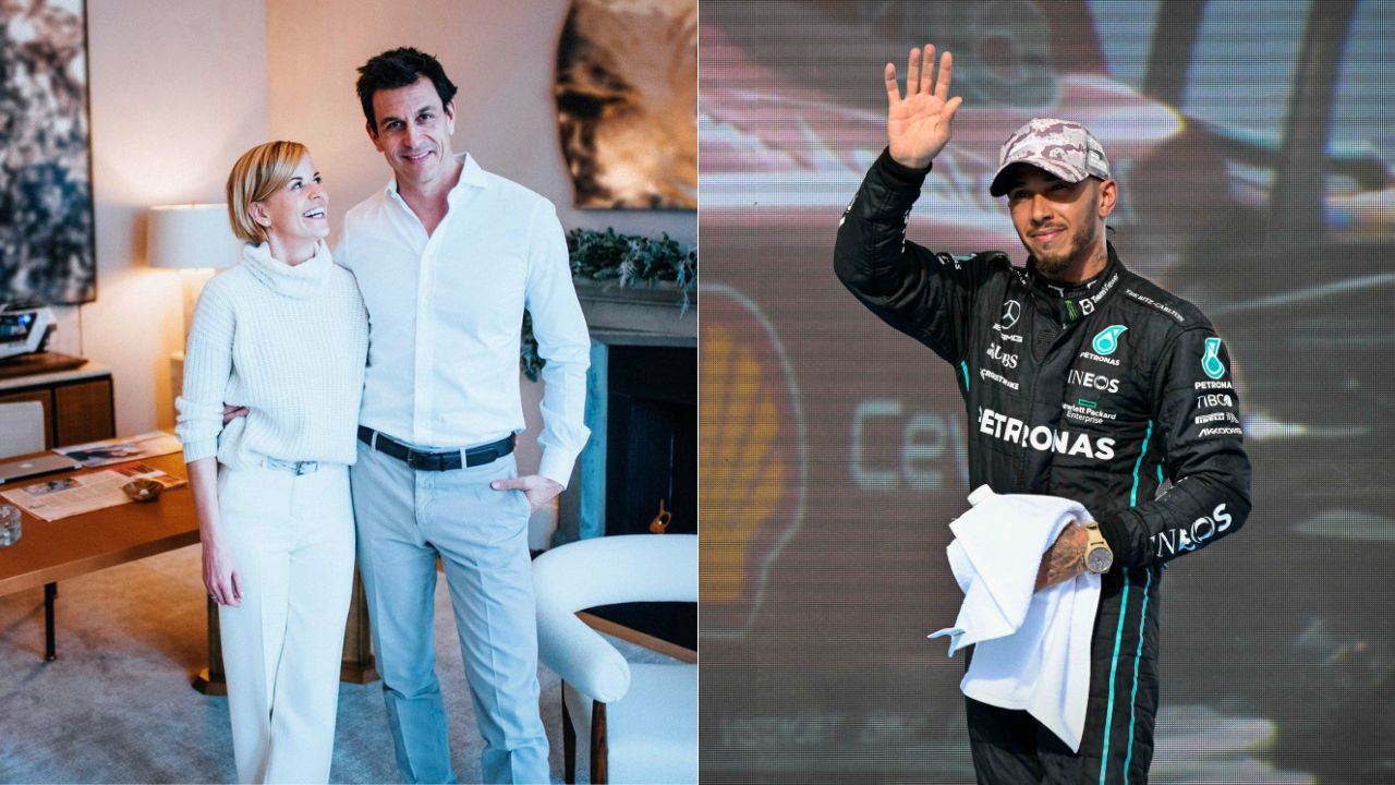 Toto Wolff Reveals Susie Wolff Doesn't Get Angry at Mercedes Boss Because of Lewis Hamilton