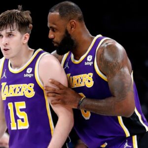 "I forgive him": LeBron James Gives Austin Reaves Props and Takes Jab at the Latter's 'Kobe Bryant Favoritism'  