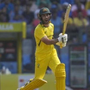 Why is Glenn Maxwell not playing today's 2nd ODI between India and Australia in Visakhapatnam?