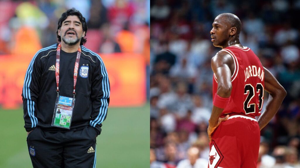 "Diego Maradona Repped Michael Jordan in 1994": A GOAT Recognized Another As Argentine Legend Paid Tribute to His Airness