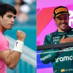 Fernando Alonso Quizzed About 33rd GP Win by Fanboy and World No.1 Carlos Alcaraz At 2023 Miami Open