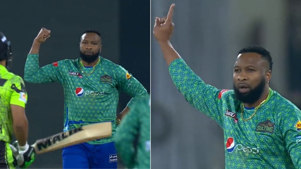 WATCH: Kieron Pollard gives angry send-off to Abdullah Shafique after ...