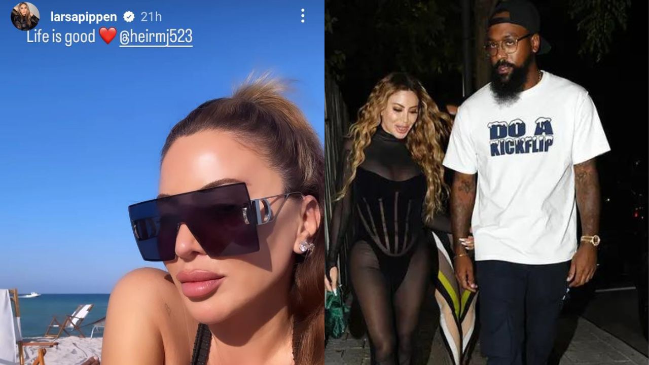 After Michael Jordan’s approval, Larsa Pippen Goes on a Quick Beach Getaway with Marcus Jordan