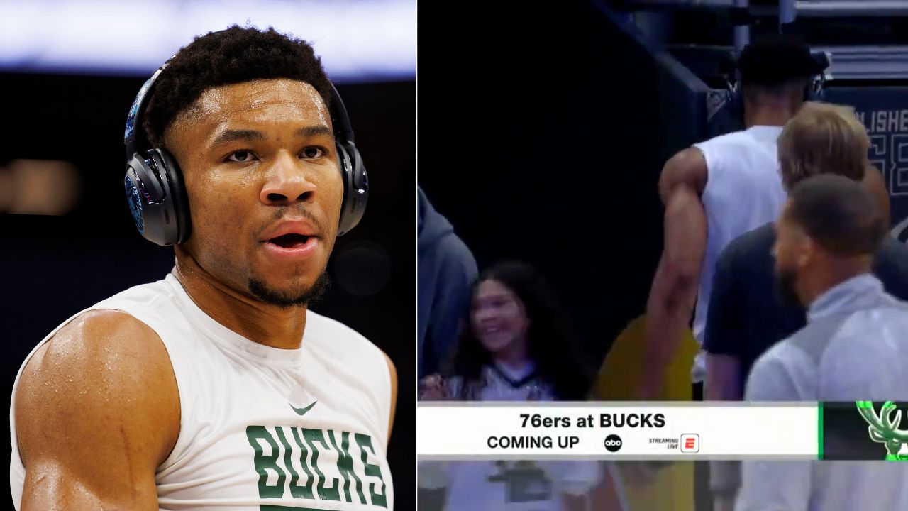 WATCH: Giannis Antetokounmpo Gets Tricked by a Little Girl