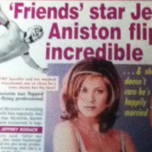 Rey Mysterio Jennifer Aniston