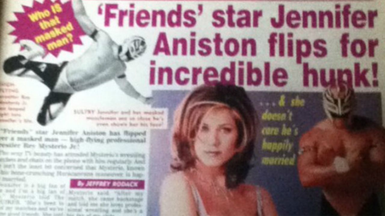 Rey Mysterio Jennifer Aniston