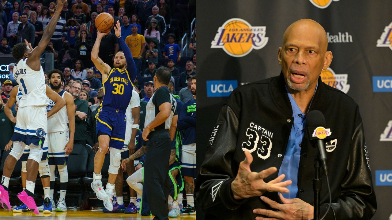 “Gotta Go Across the Bay and Slap Stephen Curry!”: Kareem Abdul-Jabbar Jokes About How Warriors’ Star for Eclipsing the ‘Skyhook’