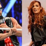 LA Knight Becky Lynch picture