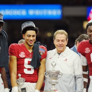 "Ask the people that had to play against Bryce Young": Nick Saban makes the case for Alabama QB over C.J. Stroud for first overall pick