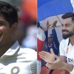 VIDEO: Thrilled Virat Kohli claps for Shubman Gill Test hundred vs Australia at Narendra Modi Stadium