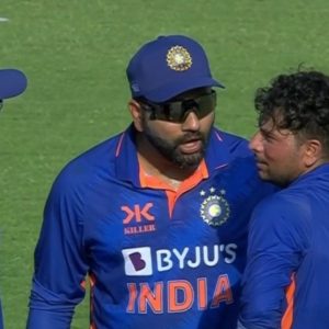 WATCH: Fuming Rohit Sharma scolds Kuldeep Yadav for wrong DRS call in Chennai ODI