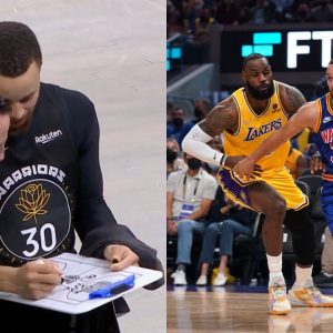 Inspired by “LeGM” LeBron James, Stephen Curry Turns "Coach" to Draw up Plays in Thrilling Win Over Suns