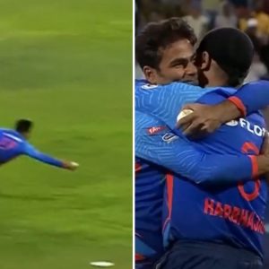 WATCH: Mohammad Kaif takes one-handed blinder of a catch to dismiss Upul Tharanga in LLC 2023 Eliminator match