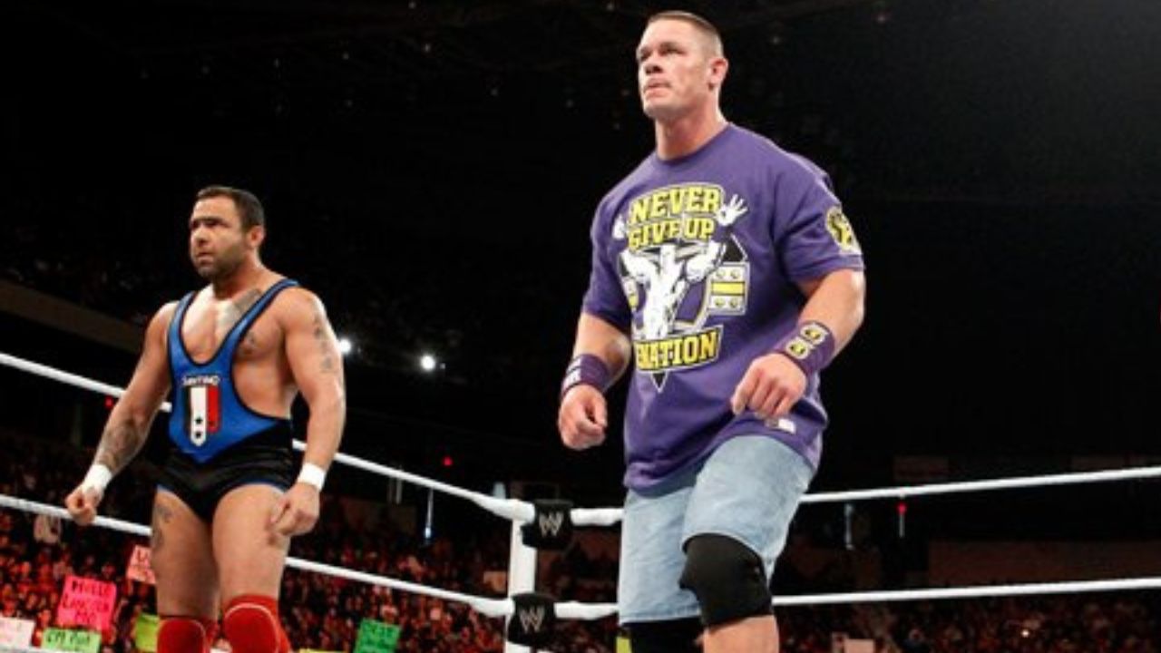 John Cena Santino Marella