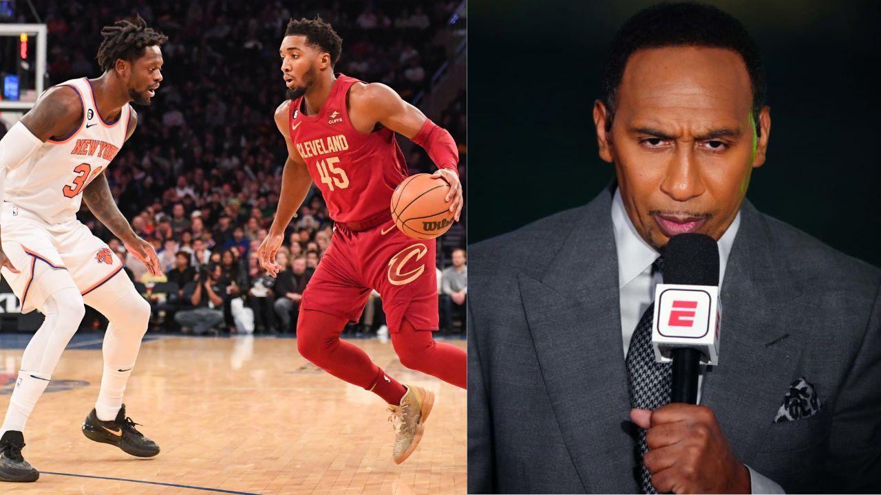 "I Will Lose It If Knicks Lose To Donovan Mitchell!": Stephen A. Smith Berates Kendrick Perkins As He Pontificates Over Potential Cavs Playoff Matchup