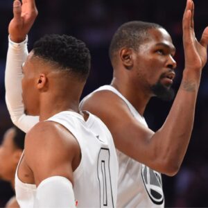 "There's No Beef At All": Russell Westbrook Denies Any Animosity Towards Kevin Durant Ahead of Playoff Clash
