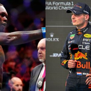Israel Adesanya Max Verstappen