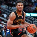 LeBron James' Son, Bronny James Proudly Shares His Team USA Highlight Reel Alongside the Best Prospects in the Country, During Nike Hoops Summit