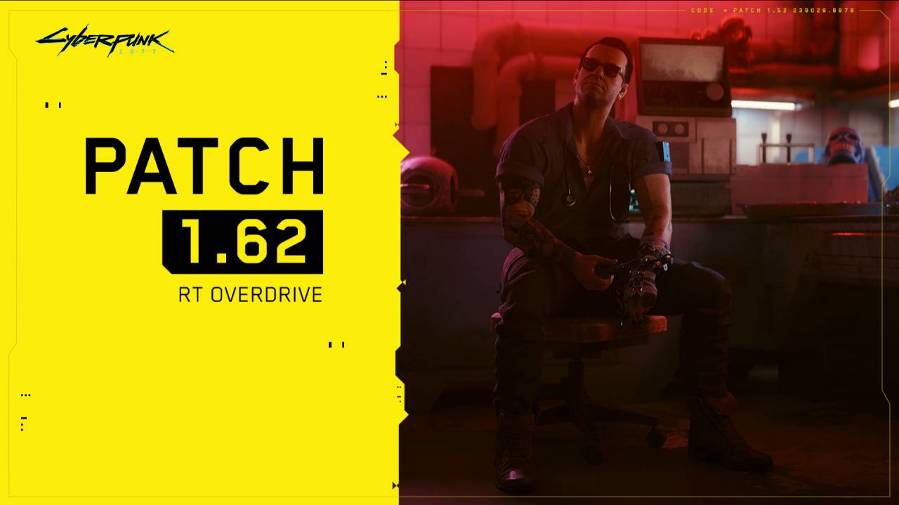 Cyberpunk 2077 update 1.62 adds Overdrive ray tracing