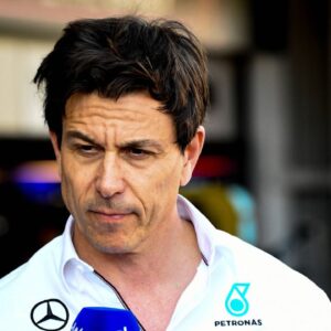 Mercedes Boss Toto Wolff Lauds Charles Leclerc for "Masterclass" Performance during 2023 Baku Sprint