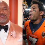 Dwayne Johnson and Russell Wilson