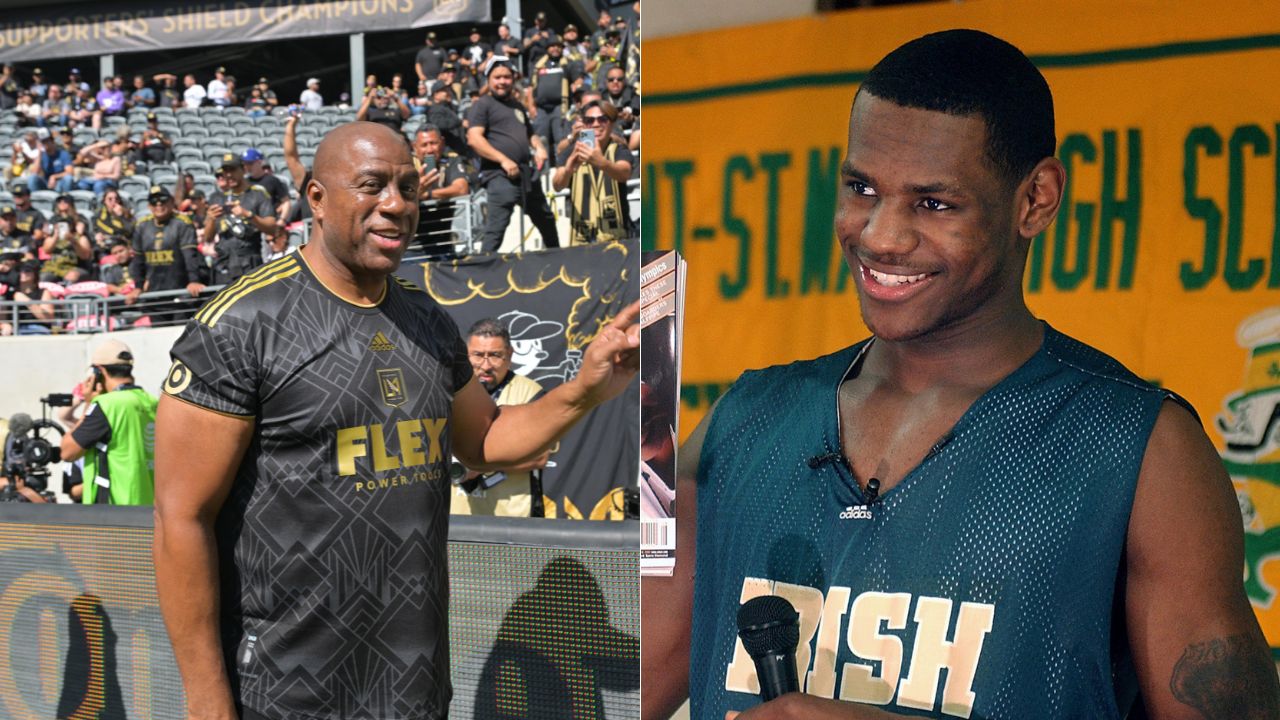 "LeBron James Should be Point Guard": The King Wowed Magic Johnson With His Display at Charity Event Before His First NBA Game