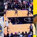 WATCH: Official Courtney Kirkland Looks Right at Potential-Flagrant Foul on Stephen Curry Only To Do Absolutely Nothing About it