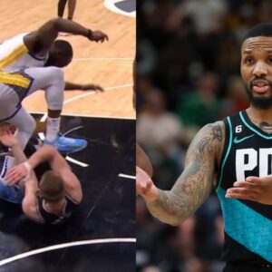 “Draymond Green Didn’t Try To Step On Domantas Sabonis”: Damian Lillard’s Unpopular Take As Warriors Forward Ejected In Game 2