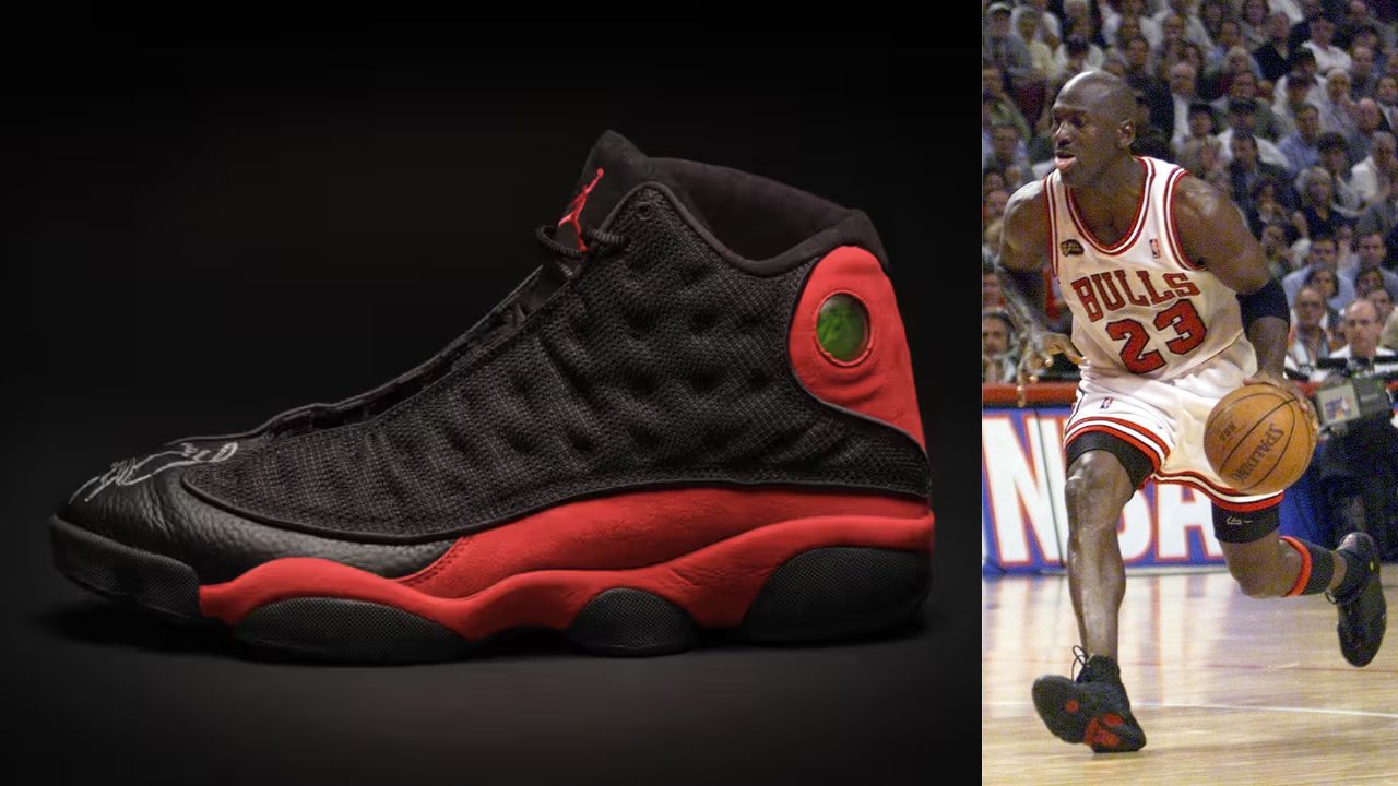 The 1998 NBA Finals shoes worn by Michael Jordan were sold for $2.2 million.