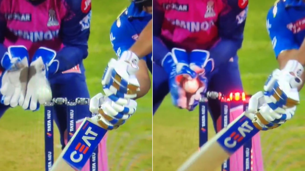 Was Rohit Sharma Not Out Today: Mumbai Indians Captain's Dismissal vs Rajasthan Royals at Wankhede Stadium Sparks Debate