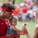 After Flaunting Her New Look in Empower Field at Mile High, Brittany Mahomes Shares Adorable Visuals of Patrick Mahomes Painting His Daughter's Nails