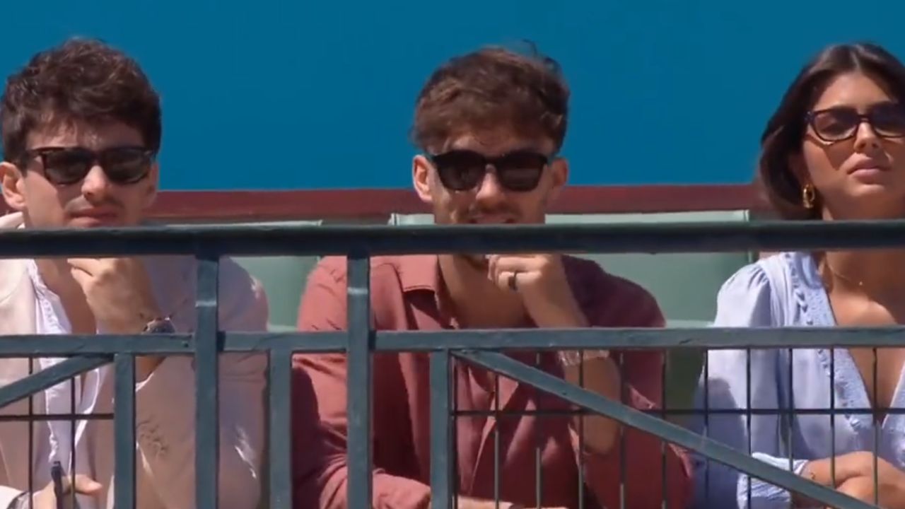 Charles Leclerc and Pierre Gasly's 'Tennis Date' is Intruded By a 'Third Wheel,' Claim Fans