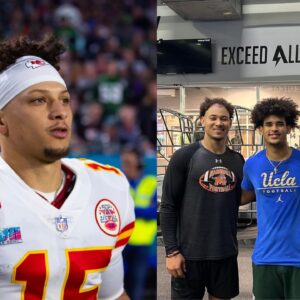 “Mahomes Looking Chunky”: Fans Ruthlessly Take Shots at Out-Of-Shape Patrick Mahomes and “Balding” Trey Lance