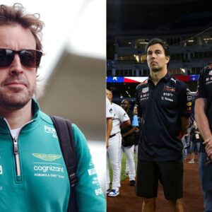 Max Verstappen and Sergio Perez’s Strained Relationship Closely Monitored by 33rd Race Win Hopeful Fernando Alonso