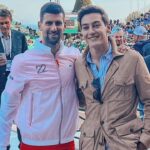 George Russell Turns Fan Watching Novak Djokovic Cruise Past Ivan Gakhov at Monte Carlo Masters