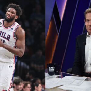 Skip Bayless Praises Joel Embiid for ‘Game-Saving’ Block, Challenges Boston Celtics As Sixers Go Up 3–0